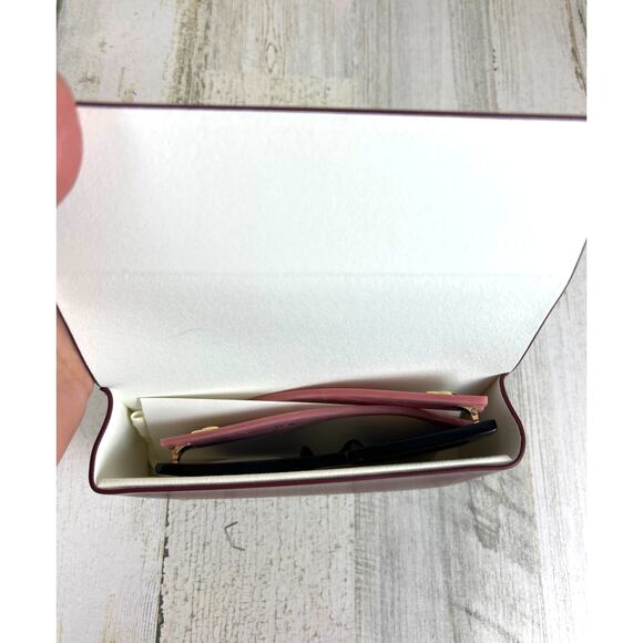 Gucci Women’s GG0998S 005 Black Pink Square Oversized Designer Sunglasses NWT - Picture 7 of 10